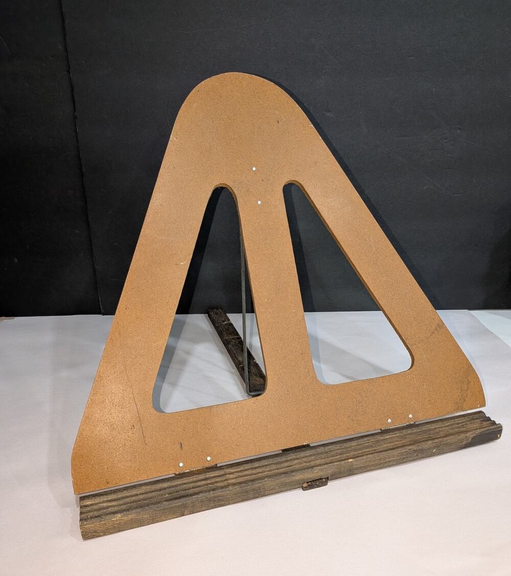 Vintage MCM Wolsey Style? Masonite Tabletop Artist Easel Art Foldable Adjustable